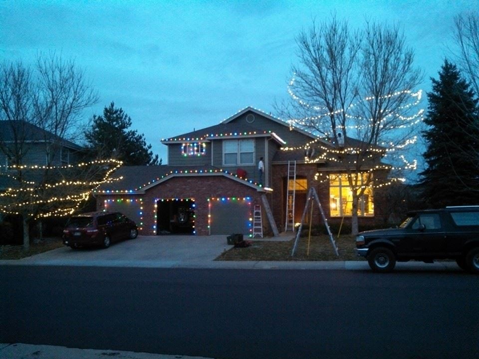 residential Christmas light installation and holiday decoration services